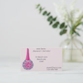 ネイルアーチスト、ネイルアーティスト、フリーネイリスト 名刺 (スタンド正面)