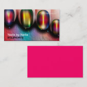 ネイルアーティストの名刺 名刺 (正面/裏面)