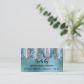 ネイルアーティストアポイントメント名刺 予約カード (スタンド正面)