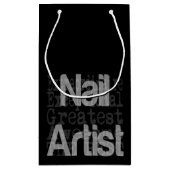 ネイルアーティストエクストラナレスモール抱き枕 スモールペーパーバッグ (裏面)