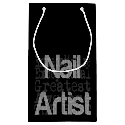 ネイルアーティストエクストラナレスモール抱き枕 スモールペーパーバッグ (裏面)