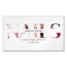 ネイルアーティストエレガントフローラホワイトピンクマニキュリスト