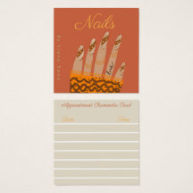 ネイルアーティストスクリプト手書きアポイントメント