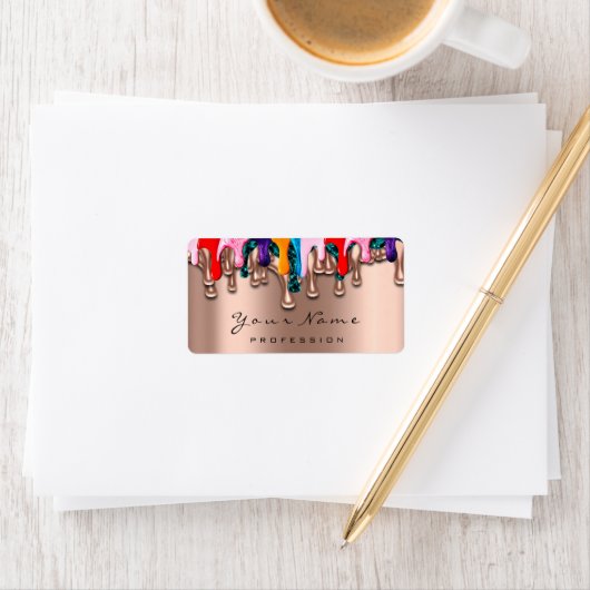 ネイルアーティストスタジオドリップスバラワックスエピレーションスキン ラベル (インサイチュ)