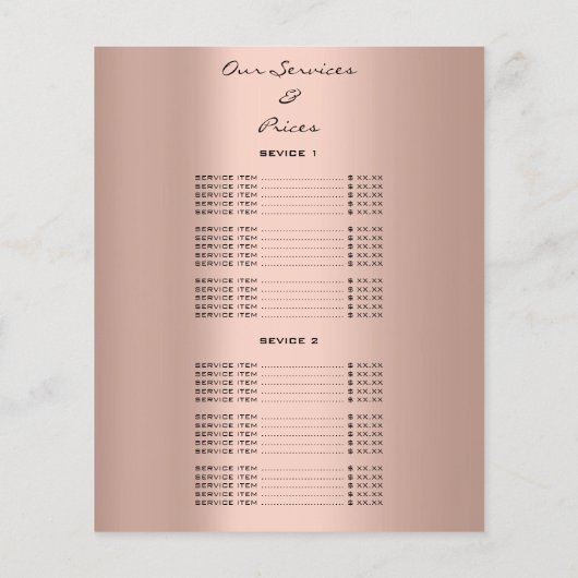 ネイルアーティストスタジオドリップスバラワックスエピレーション価格 チラシ (裏面)