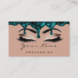 ネイルアーティストスタジオドリプスバラ美しいメイクアップブロウ 名刺