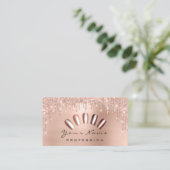 ネイルアーティストロイヤリティカードマニキュアデバラフィディレ 名刺 (スタンド正面)