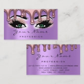 ネイルアーティストワックス爪、 ネイルラッシュメイクアップピンクグリーンドール 名刺 (正面/裏面)