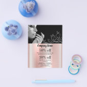 ネイルアーティスト事業チラパーソナライズされたー チラシ (シングル)