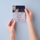 ネイルアーティスト事業チラパーソナライズされたー チラシ (手)