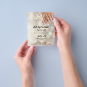 ネイルアーティスト事業チラパーソナライズされたー チラシ (手)