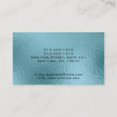 ネイルアーティスト名刺 予約カード (裏面)