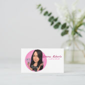 ネイルアーティスト名刺 名刺 (スタンド正面)