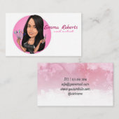 ネイルアーティスト名刺 名刺 (正面/裏面)