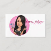 ネイルアーティスト名刺 名刺 (正面)