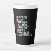 ネイルアーティスト検査器 カフェラテマグ (正面)