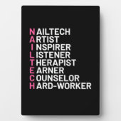 ネイルアーティスト検査器 フォトプラーク (正面)