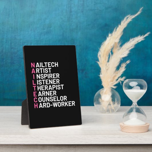 ネイルアーティスト検査器 フォトプラーク (側面)