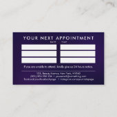 ネイルアーティスト-フローララインアートイラストレーション 名刺 (裏面)