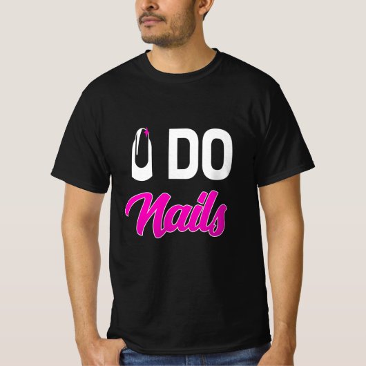 ネイルアーティストDo爪、 ネイル Tシャツ (正面)