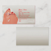 ネイルアートのサロンの名刺 名刺 (正面/裏面)