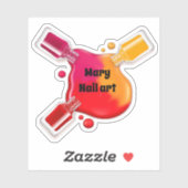 ネイルアートの切り抜き シール (シート)