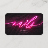 ネイルアートマニキュア専門家 名刺 (正面)