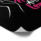 ネイルアートラブフィンガーネイルマニキュア ポスター (角)