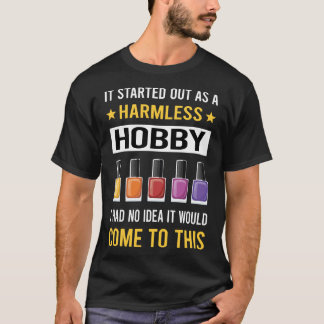 ネイルアート爪、 ネイルテックマニキュアマニキュアマニキュリストペディキュリスト Tシャツ
