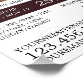 ネイルアート、ネイリスト、ネイルサロン広告の ポスター (角)