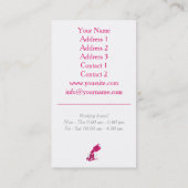 ネイルアート – ビジネス/名刺 名刺 (裏面)