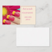 ネイルアート 名刺 (正面/裏面)