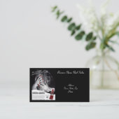 ネイルサロンの名刺 名刺 (スタンド正面)