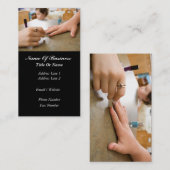 ネイルサロンの名刺 名刺 (正面/裏面)