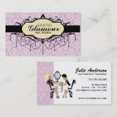 ネイルサロンの名刺 名刺 (正面/裏面)