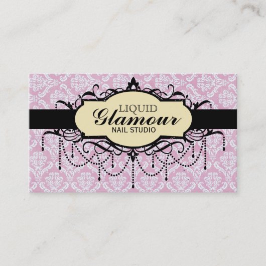 ネイルサロンの名刺 名刺 (正面)