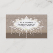 ネイルサロンの名刺 名刺 (裏面)