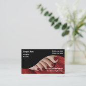 ネイルサロンの名刺 名刺 (スタンド正面)