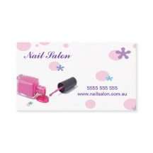 ネイルサロンの名刺