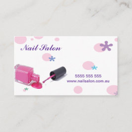 ネイルサロンの名刺 名刺