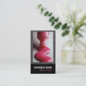 ネイルサロンまたはネイリストの名刺 名刺 (スタンド正面)