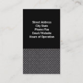 ネイルサロンまたはネイリストの名刺 名刺 (裏面)