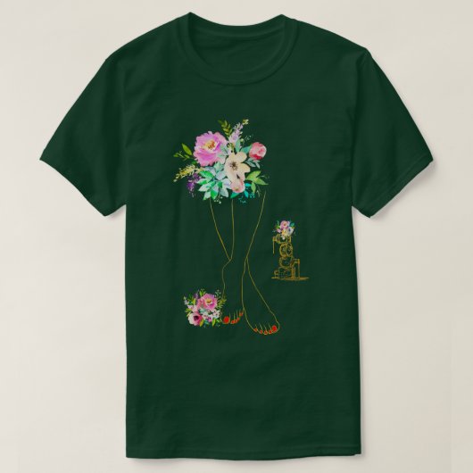 ネイルサロンアート11 Tシャツ (デザイン正面)