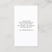 ネイルサロングリッターポーランドボトル 名刺 (裏面)