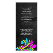 ネイルサロンサロンメニューラックカード ラックカード (裏面)