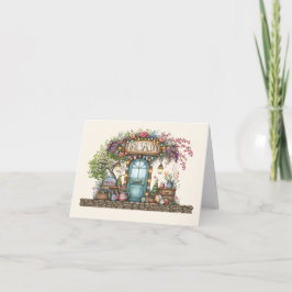 ネイルサロンノートカードまたは感謝 サンキューカード