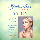 ネイルサロンビジネスウィンドウLGあなたの詳細 ウィンドウサイン (シート3)