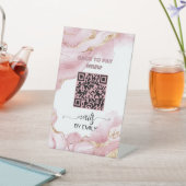 ネイルサロンベンモQRコード支払 | スキャンして支払う 台座サイン (インサイチュ)