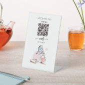 ネイルサロンベンモQRコード支払 | スキャンして支払う 台座サイン (インサイチュ)