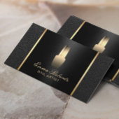 ネイルサロンポーランドメイクアップアーティストレエレガントザー 名刺